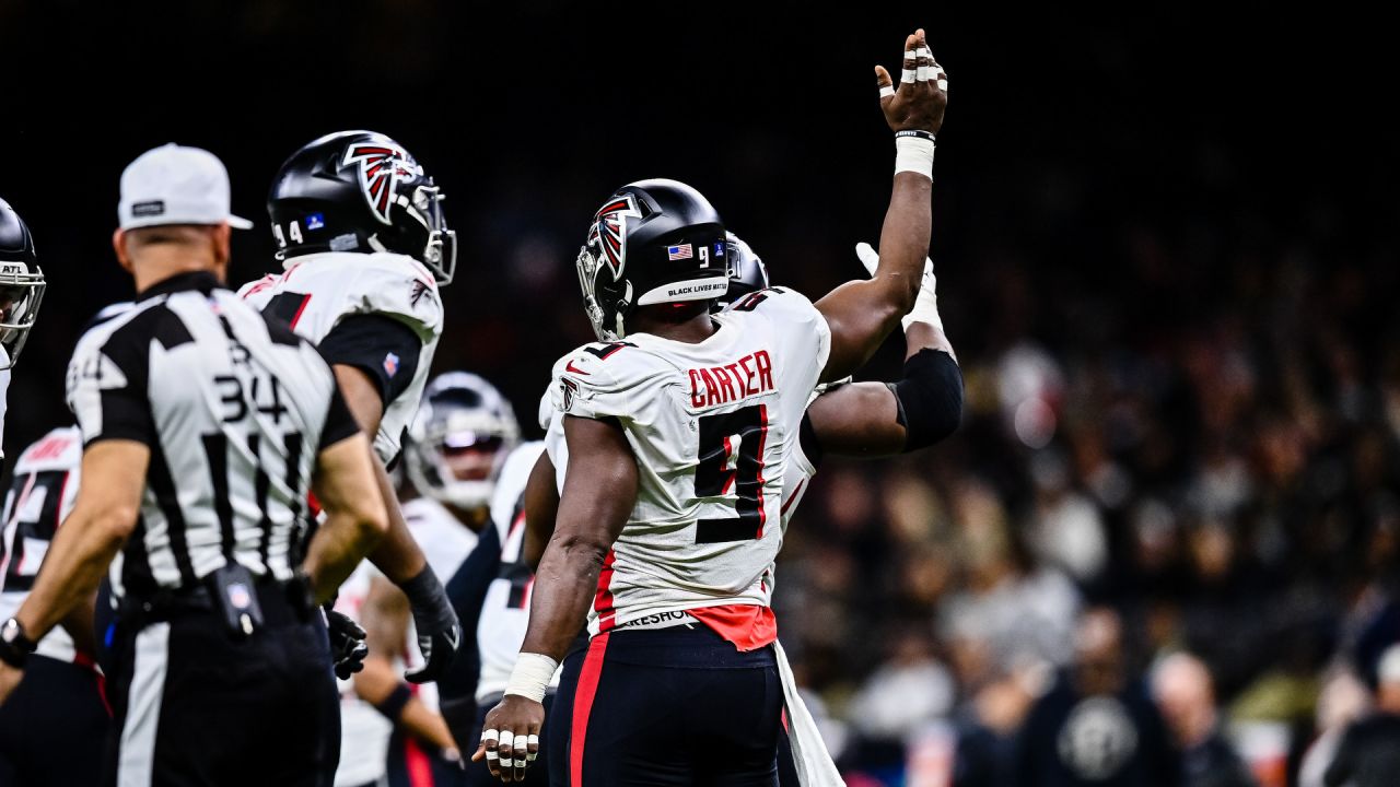 New Falcons unveil uniform numbers; Desmond Ridder and Lorenzo