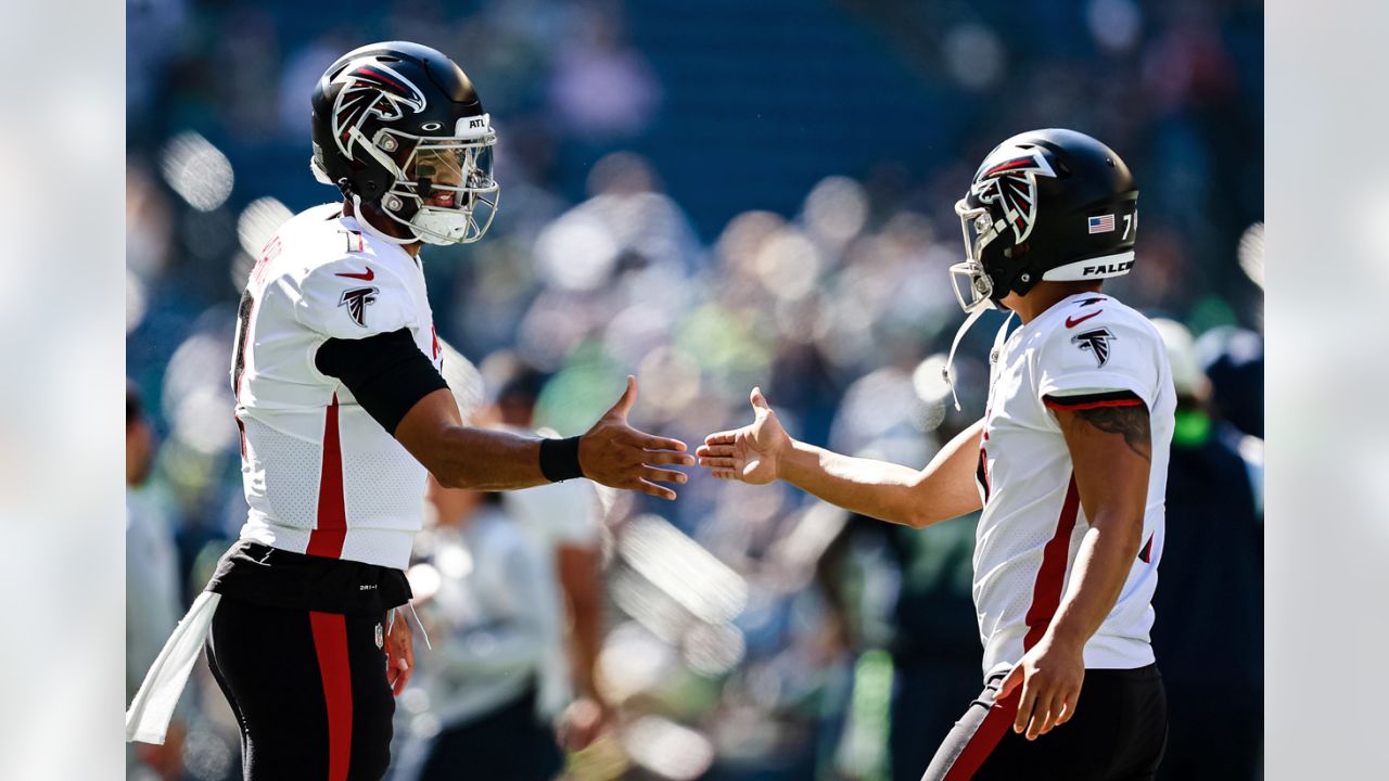 Marcus Mariota and Atlanta Falcons vs Seahawks in Seattle