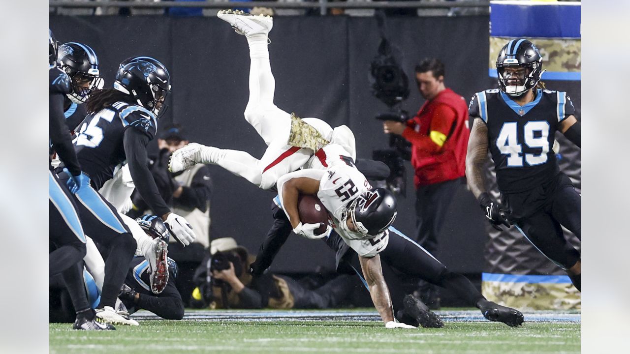 Lids Drake London Atlanta Falcons Fanatics Authentic Unsigned Leaps to  Avoid a Tackle Photograph