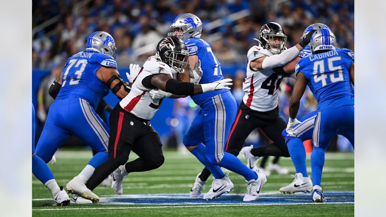 Detroit Lions defeat Atlanta Falcons at Mercedes-Benz Stadium