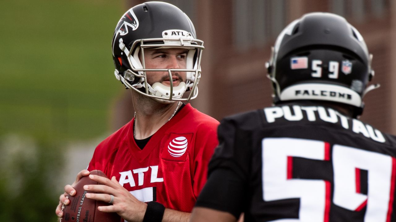 Quarterbacks in action  2021 Atlanta Falcons Minicamp