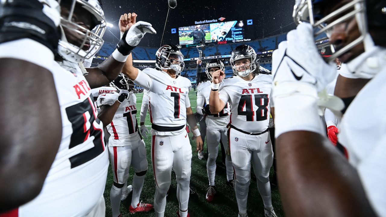 Carolina Panthers run riot over Atlanta Falcons in rain-soaked affair, NFL