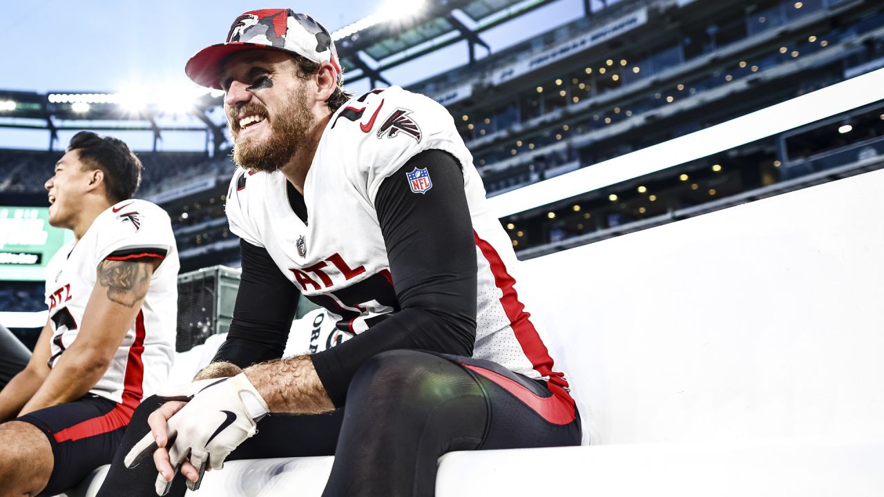 EAST RUTHERFORD, NJ - AUGUST 22: Atlanta Falcons quarterback