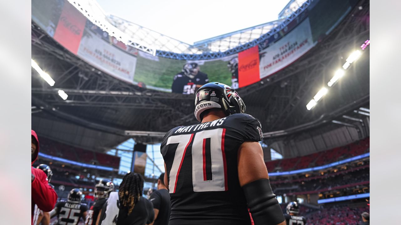 Jake Matthews Atlanta Falcons Nike Game Jersey - Black