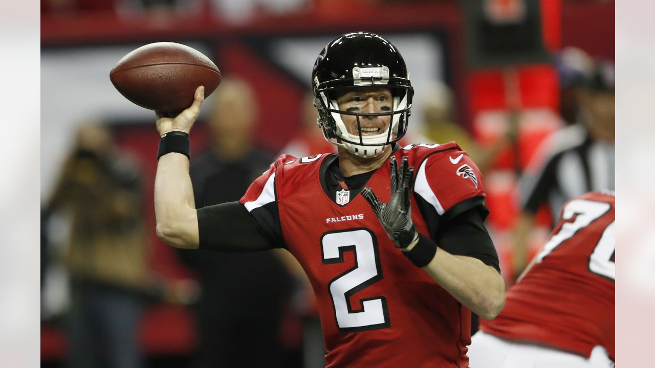 September 22, 2019: Atlanta Falcons quarterback Matt Ryan (2) during pregame  of NFL football game action between the Atlanta Falcons and the  Indianapolis Colts at Lucas Oil Stadium in Indianapolis, Indiana. John