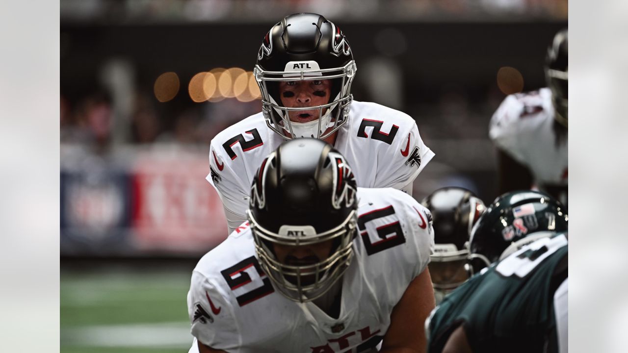 IRVINE, CALIFORNIA - 24 JUNE 2021: Football Helmets of the Philadelphia  Eagles and Atlanta Falcons, Week One Opponents in the NFL Editorial Stock  Photo - Image of mini, california: 226568638