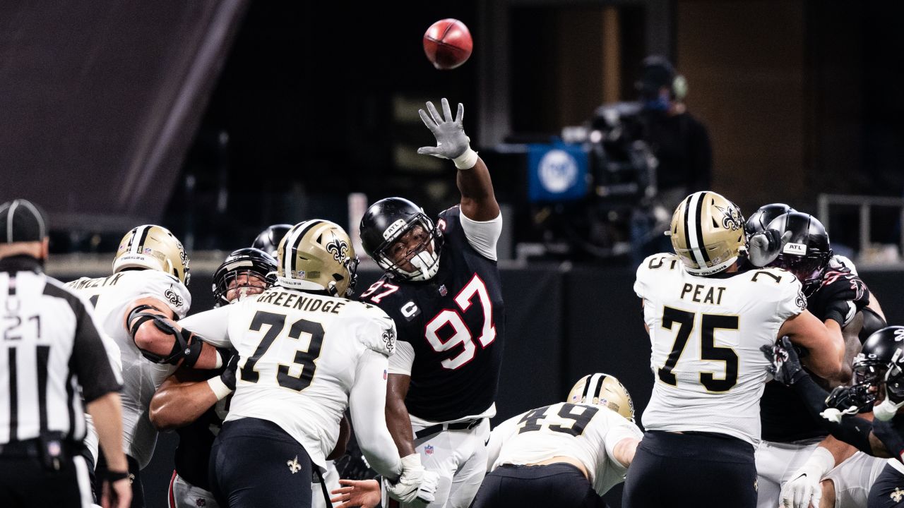 Game Photos  Falcons vs. Saints - Throwback game