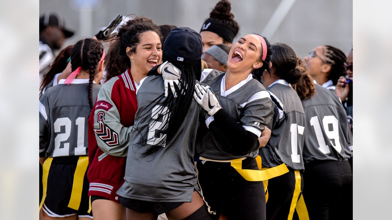 Atlanta Falcons feature Gwinnett girls flag football in 'Trailblazers'  video, Sports