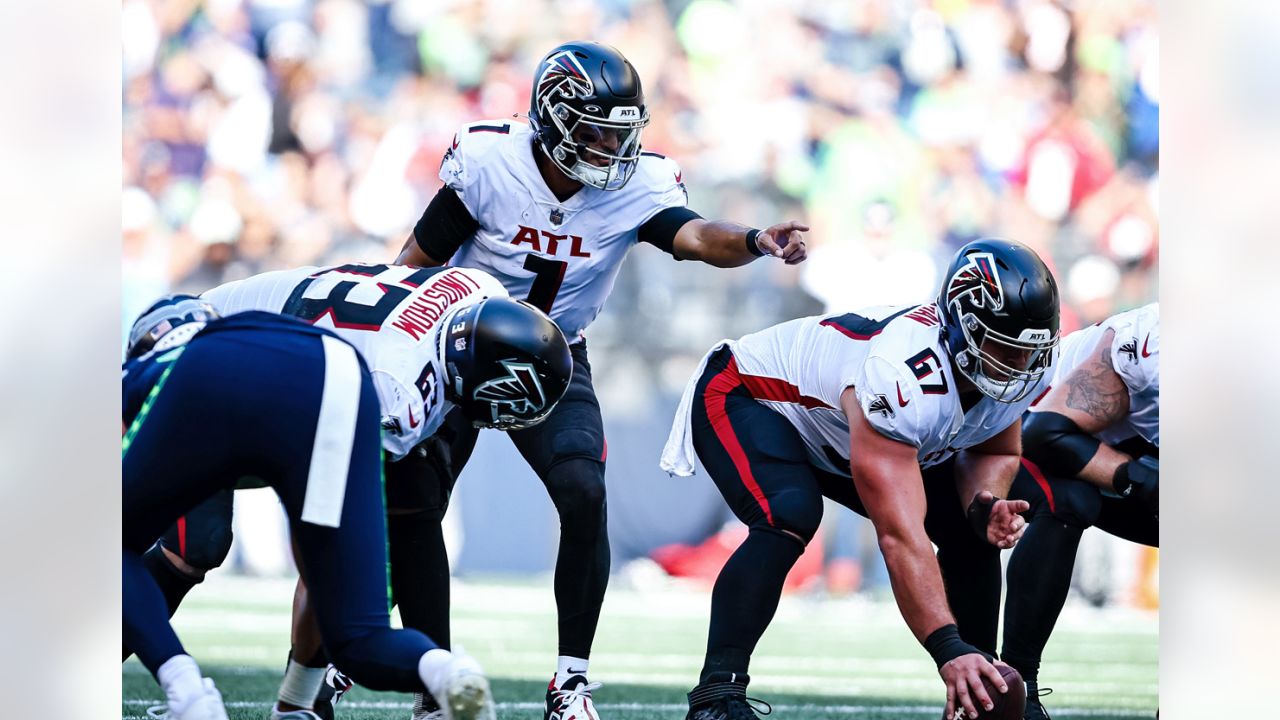 Marcus Mariota and Atlanta Falcons vs Seahawks in Seattle