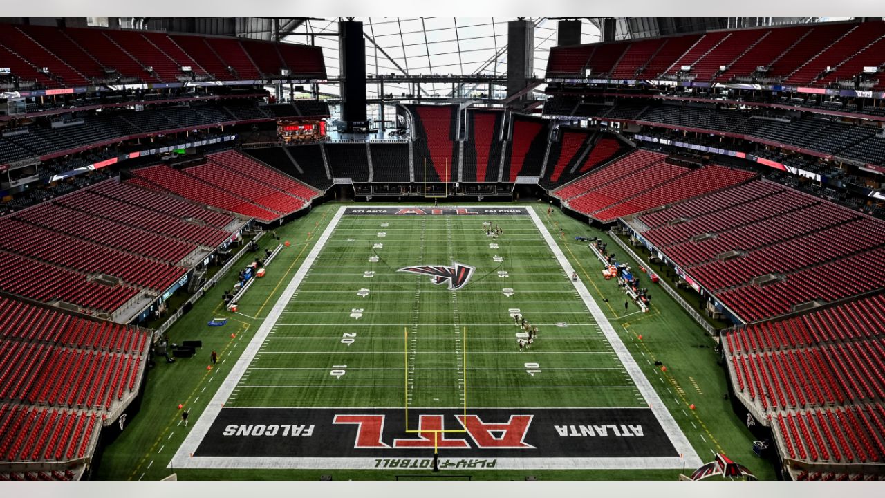 Mercedes-Benz Stadium on X: @AtlantaFalcons When all through the