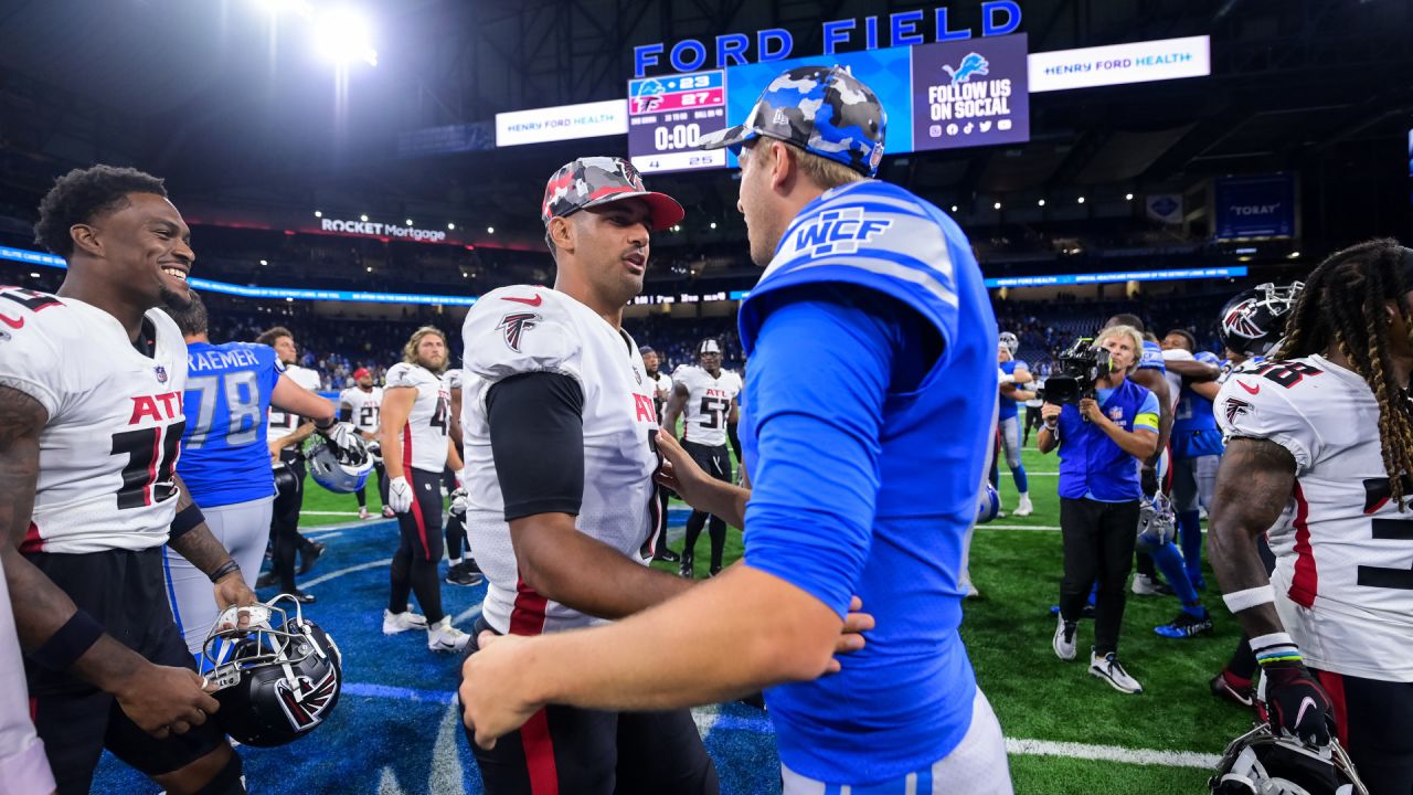 Lions starters open preseason with a roar, stumble late in 27-23 loss to  Falcons