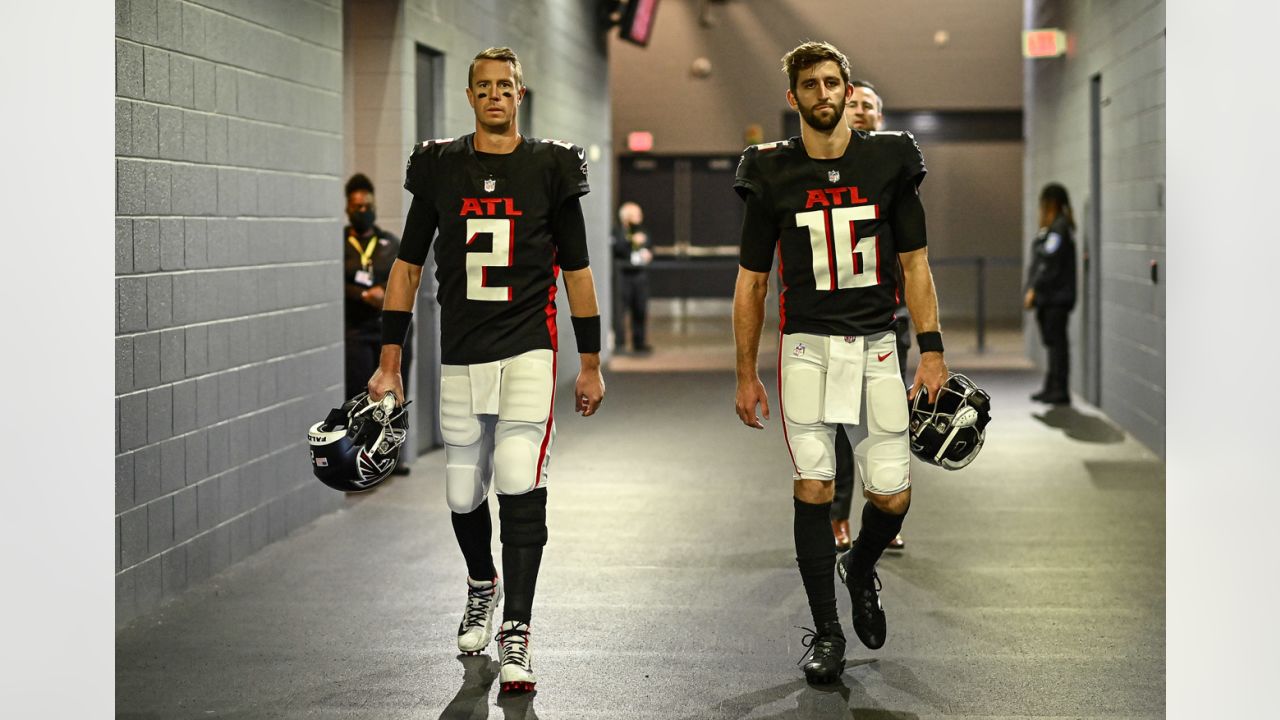 Men's Atlanta Falcons Josh Rosen Nike Black Game Jersey