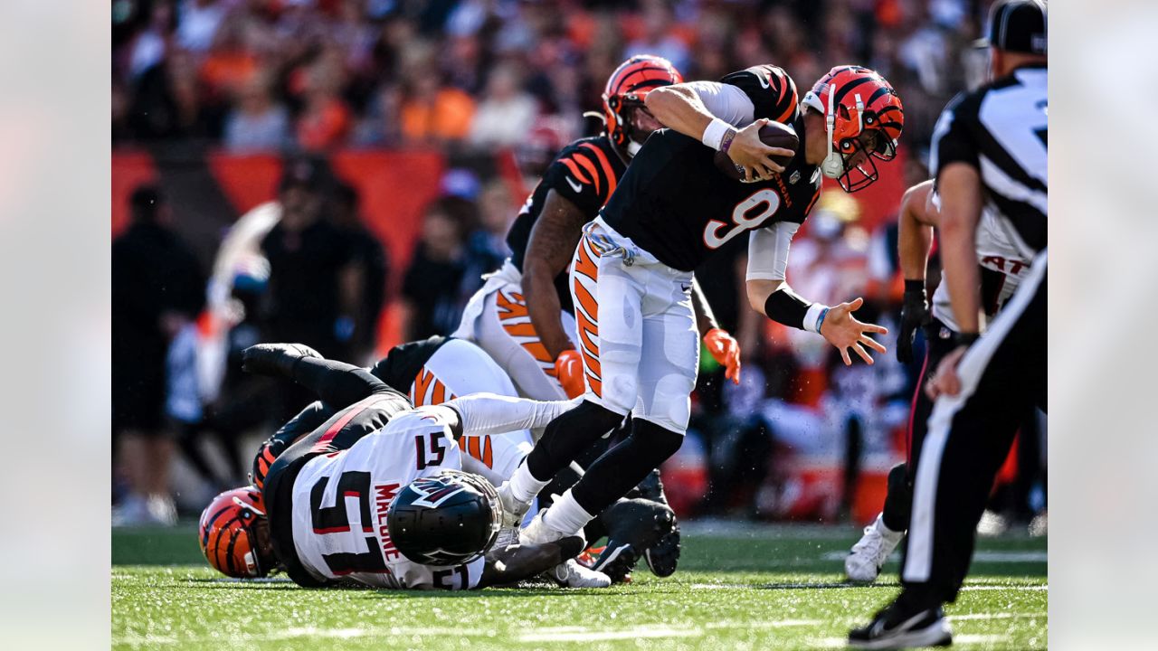 Joe Burrow's Historic Day Against Falcons Keeps Bengals In First