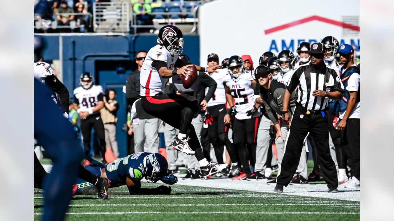 Marcus Mariota and Atlanta Falcons vs Seahawks in Seattle