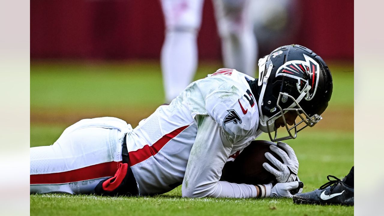 Arthur Smith, Grady Jarrett, and Marcus Mariota postgame press conference