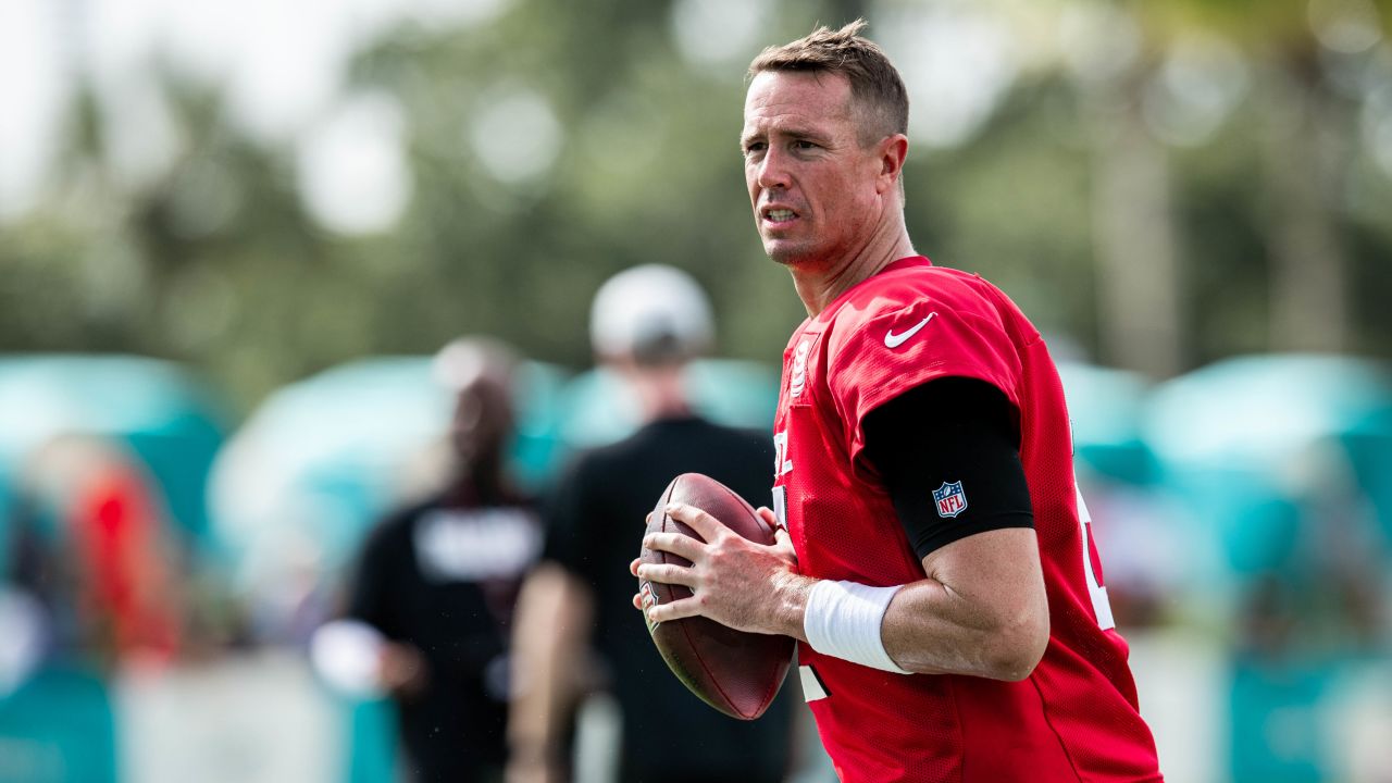 Matt Ryan enjoys exchange with Brian Flores, Dolphins defense