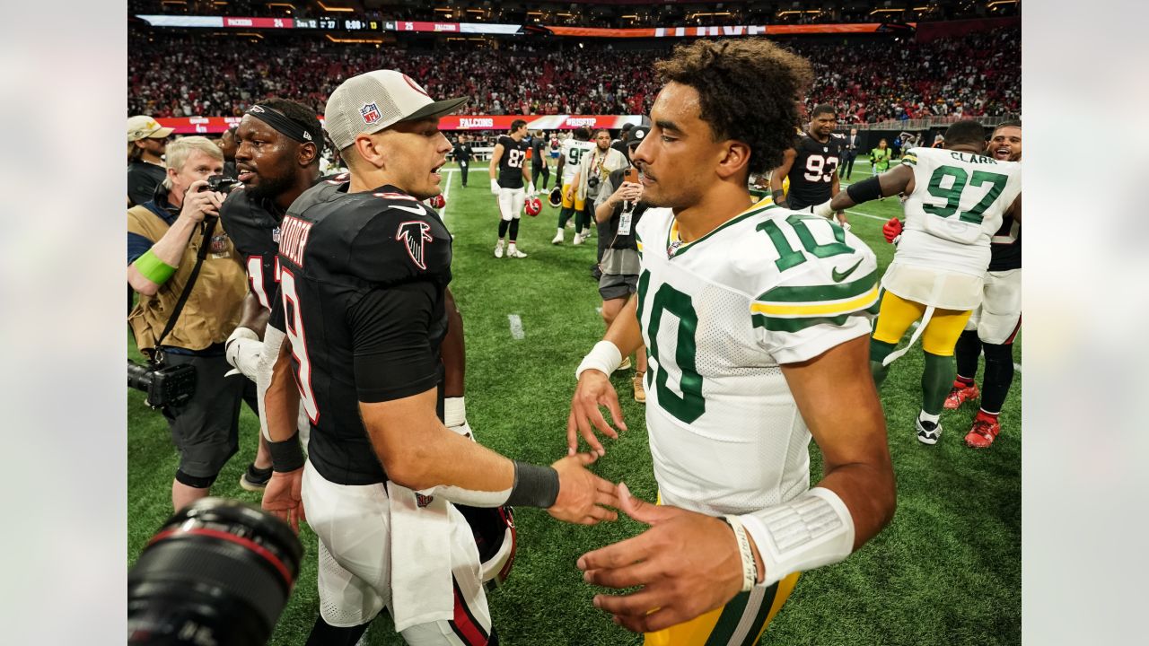 HALFTIME: Packers ahead of Falcons 10-9