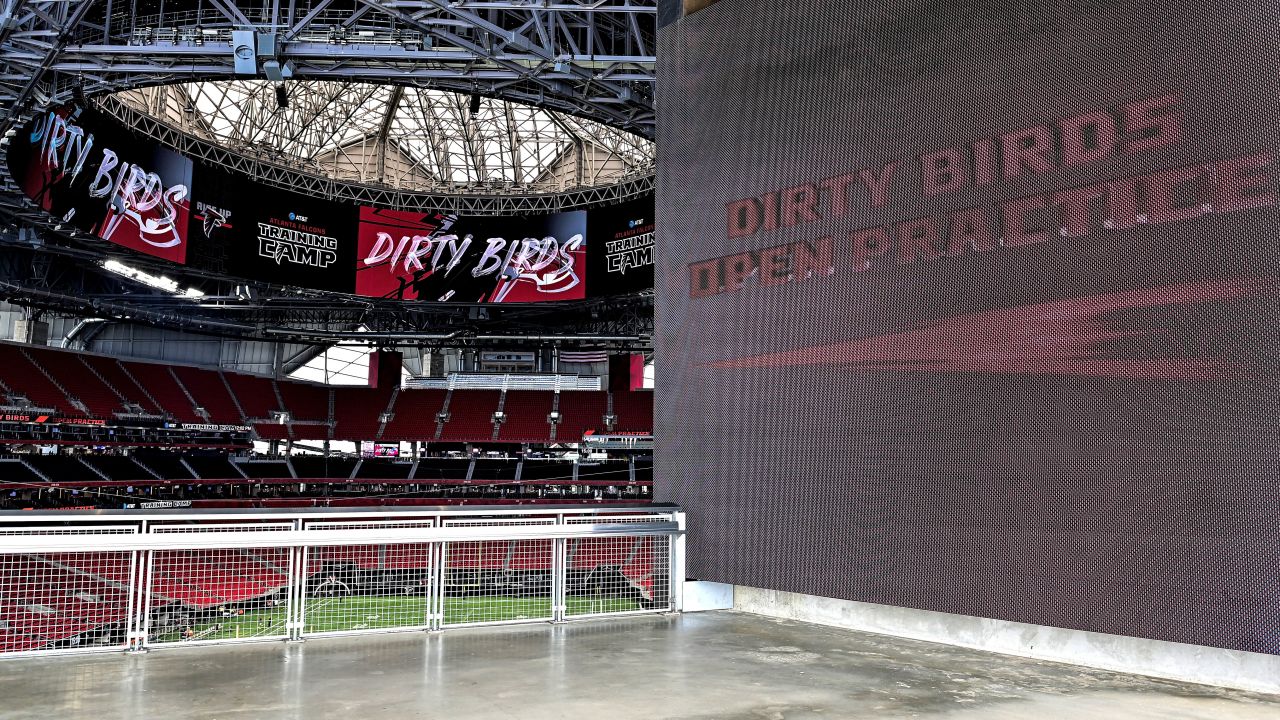 Inside the Atlanta Falcons' Dirty Birds Nest RV Tailgate - RV