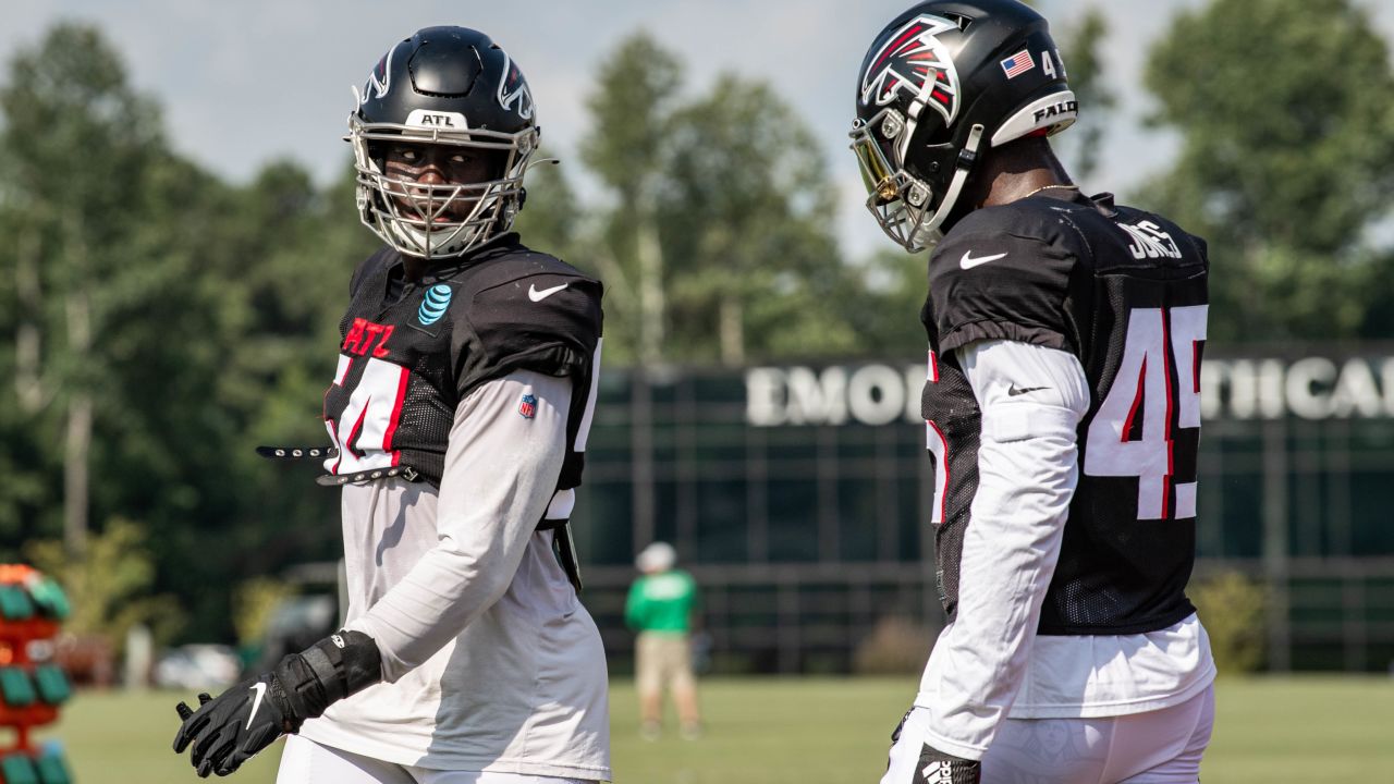 Practice report: A.J. Terrell a great test for Falcons pass catchers