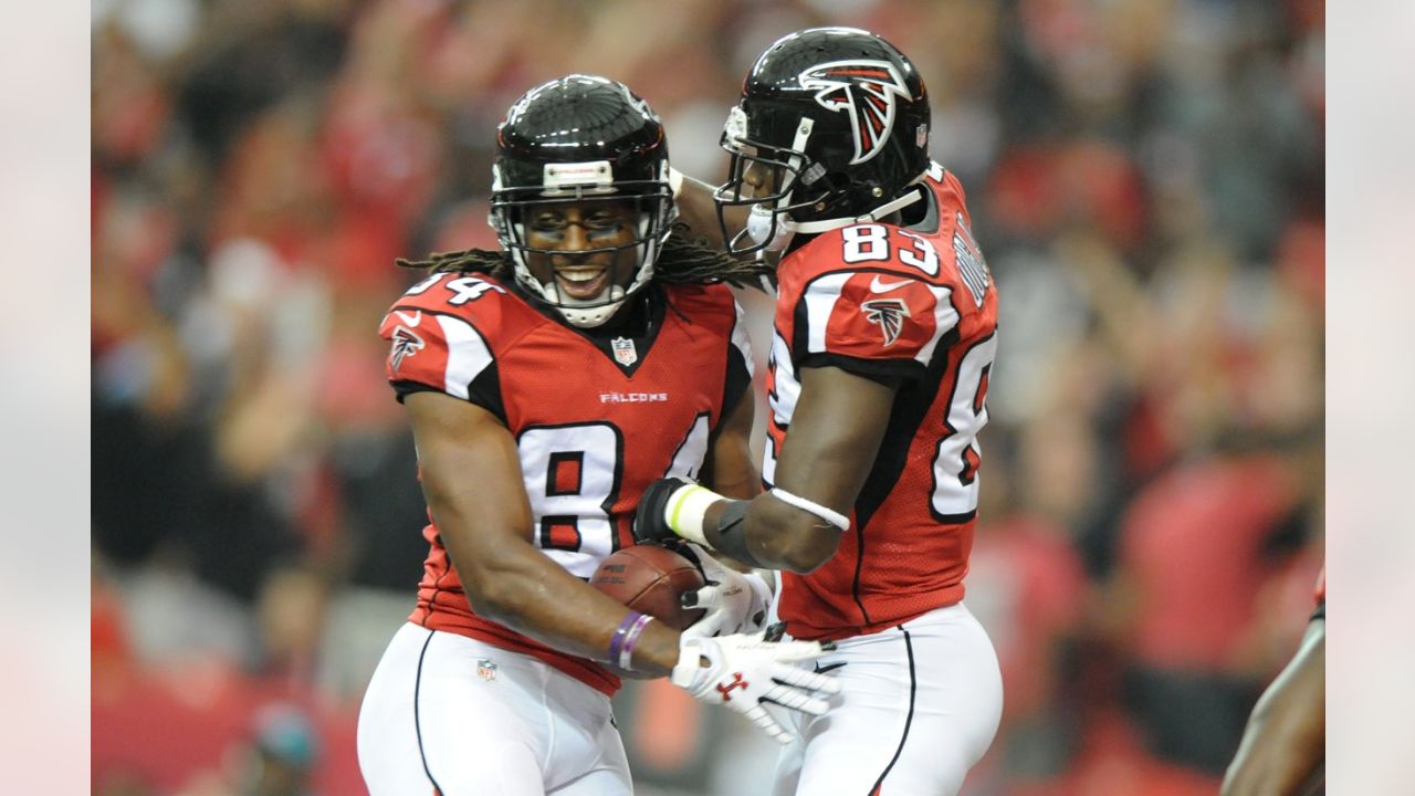 Atlanta Falcons wide receiver Harry Douglas (83) warms up prior to the  Falcons game against the