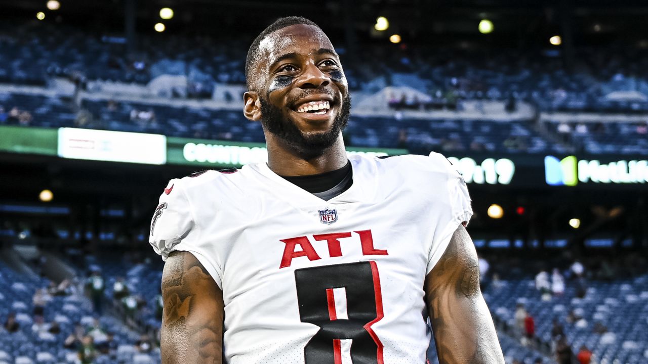 Atlanta Falcons - Just called up from the practice squad, Caleb Huntley  rushes it in for his first career touchdown! #CLEvsATL