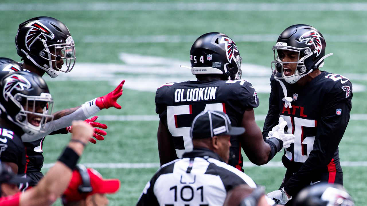 Seattle Seahawks safety Josh Jones is pictured during an NFL football game  against the Atlanta Falcons, Sunday, Sept. 25, 2022, in Seattle. The Falcons  won 27-23. (AP Photo/Stephen Brashear Stock Photo - Alamy