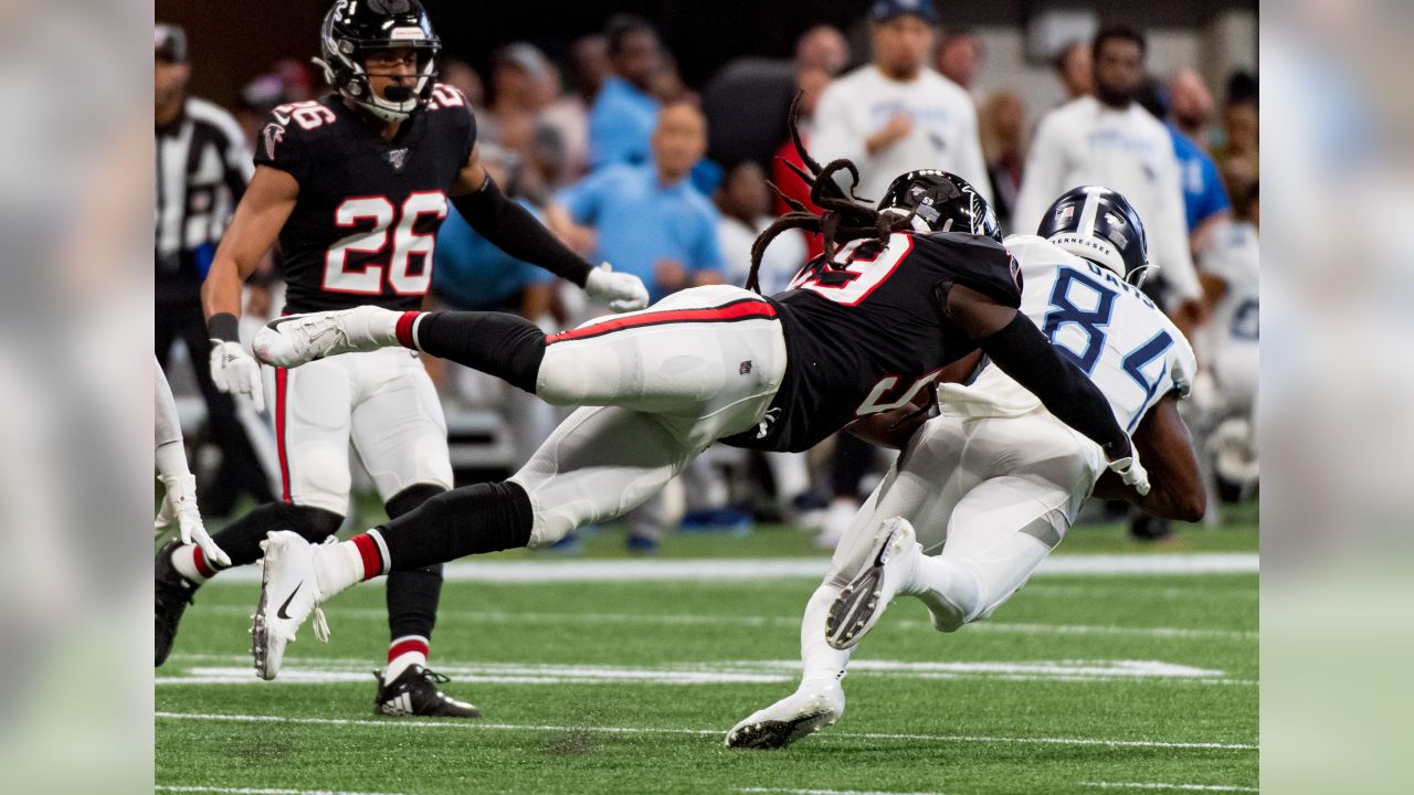 Tennessee Titans wide receiver Corey Davis #84 during an NFL