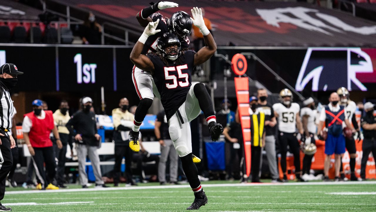 Foye Oluokun, Russell Gage, Hayden Hurst talk free agency following loss to  Saints