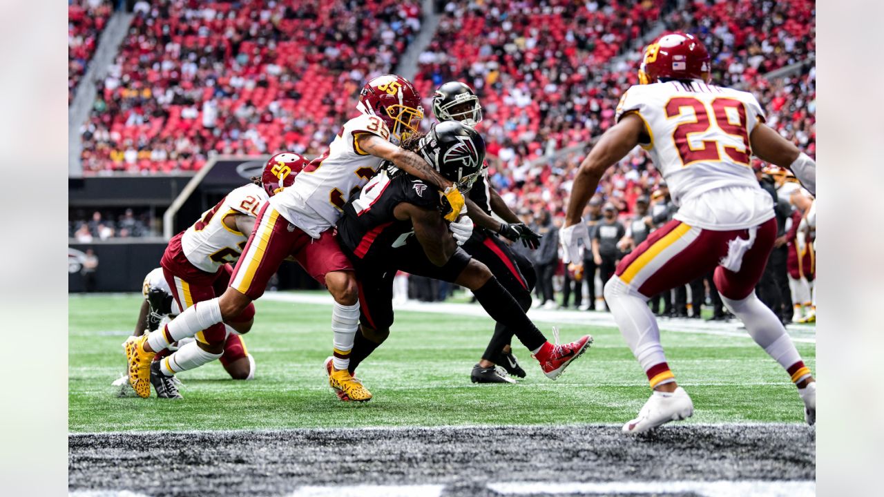 Atlanta Falcons running back Cordarrelle Patterson (84) pictured before an  NFL football game against the Washington Commanders, Sunday, November 27,  2022 in Landover. (AP Photo/Daniel Kucin Jr Stock Photo - Alamy