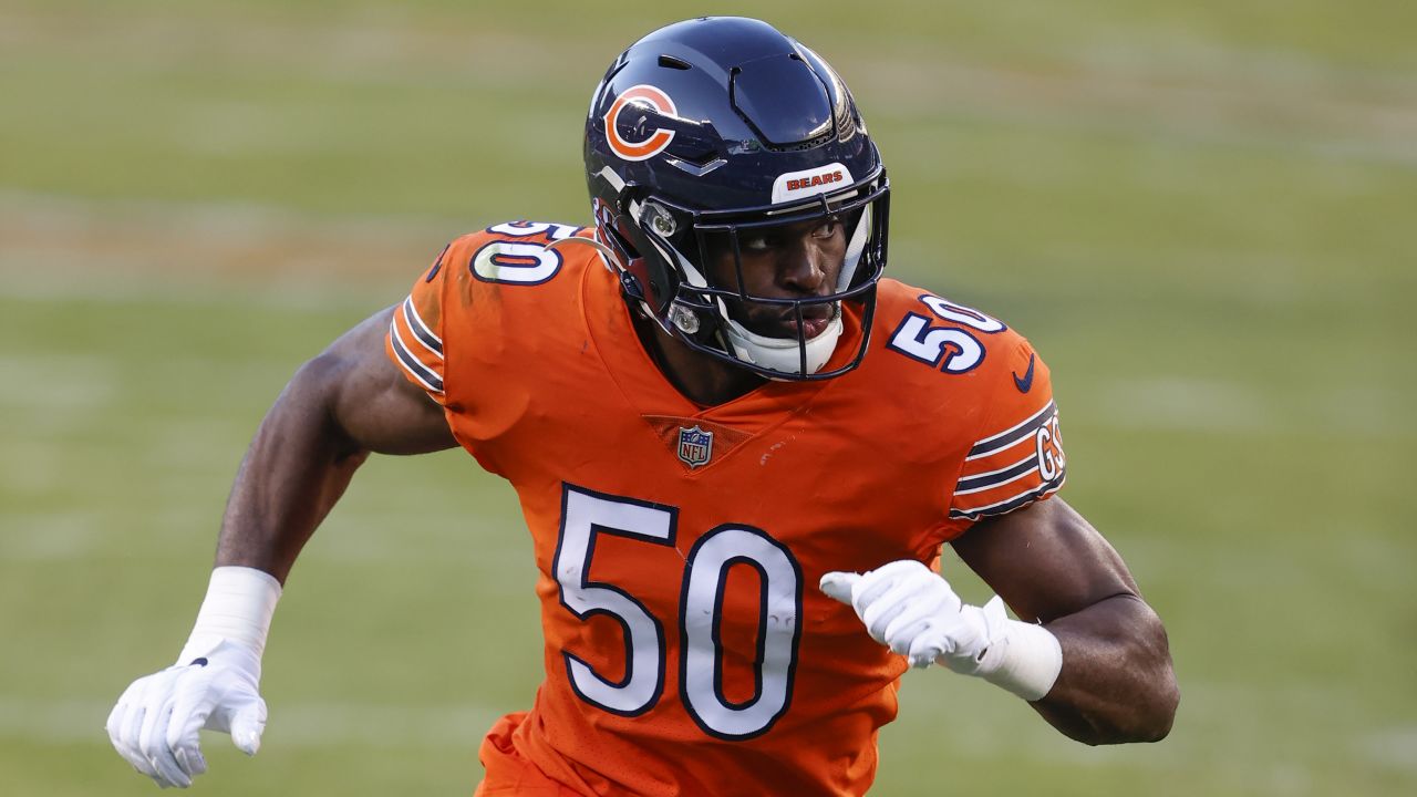 Minnesota Vikings defensive back Chris Jones (26) in action against the  Chicago Bears during the second half of an NFL football game, Monday, Nov.  16, 2020, in Chicago. (AP Photo/Kamil Krzaczynski Stock