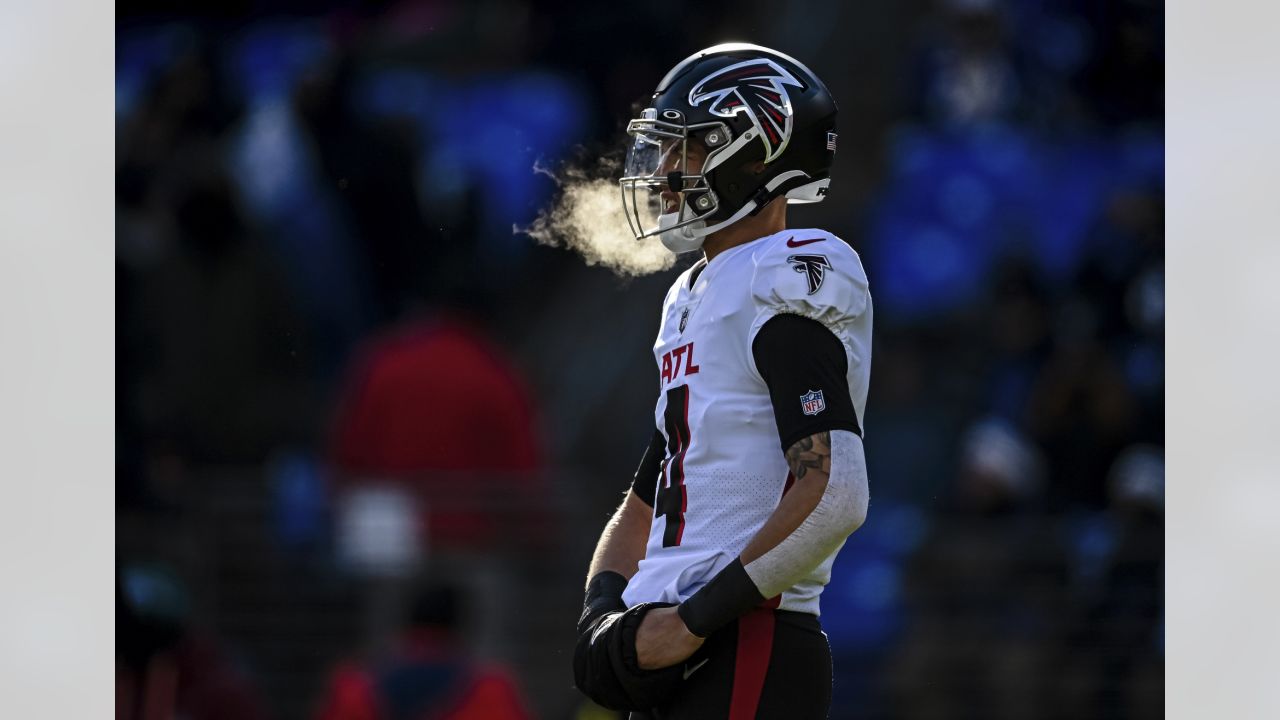 NO FILM, NO VIDEO, NO TV, NO DOCUMENTARY - Baltimore Ravens quarterback  Troy Smith (10) scrambles during the NFL Preseason Football match between  Washington Redskins and Baltimore Ravens in Baltimore in Maryland