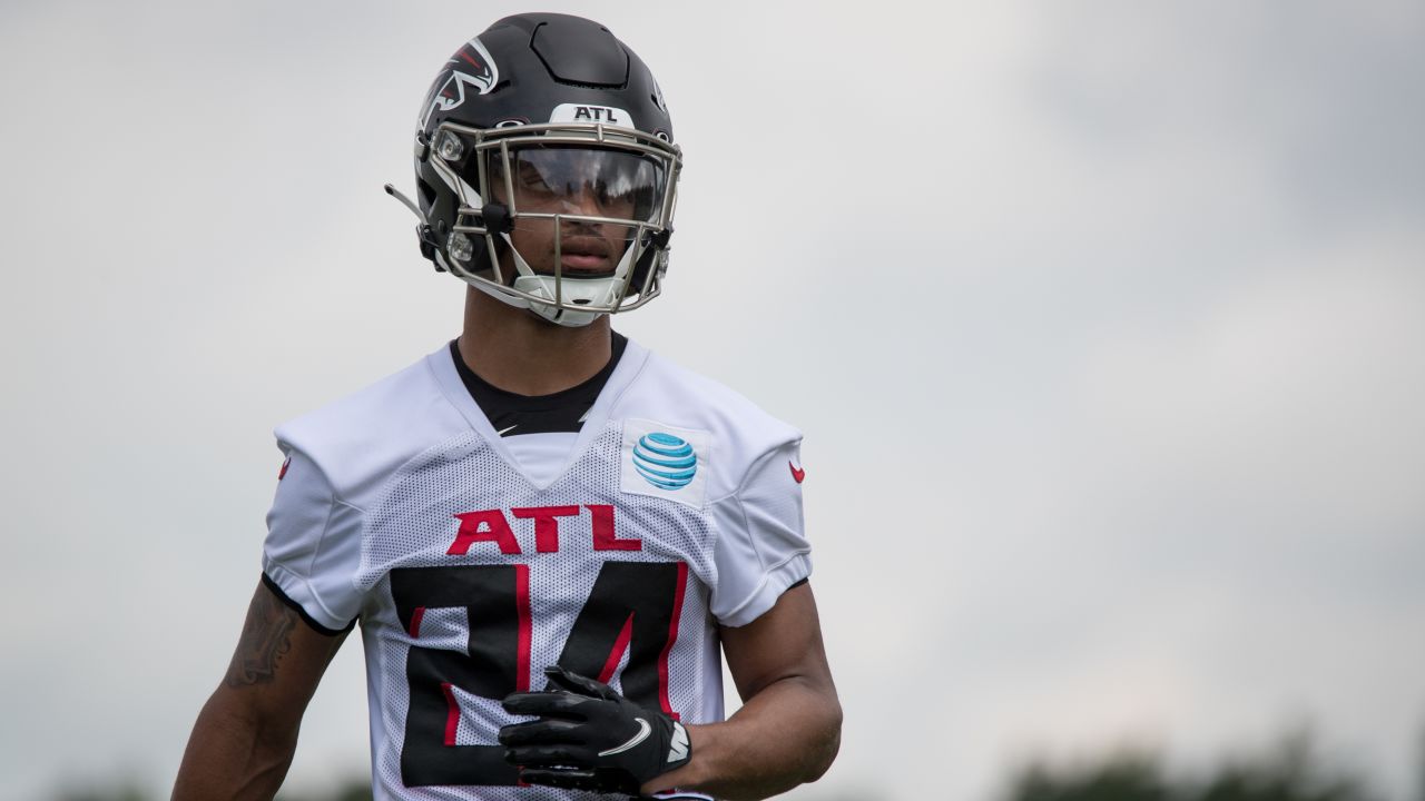 Atlanta Falcons cornerback A.J. Terrell (24) runs during an NFL football  game against the Washington Commanders, Sunday, November 27, 2022 in  Landover. (AP Photo/Daniel Kucin Jr Stock Photo - Alamy