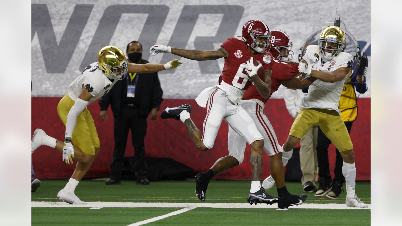 NFL Draft 2021: Giants get an Alabama WR (DeVonta Smith or Jaylen Waddle?),  fill defensive holes