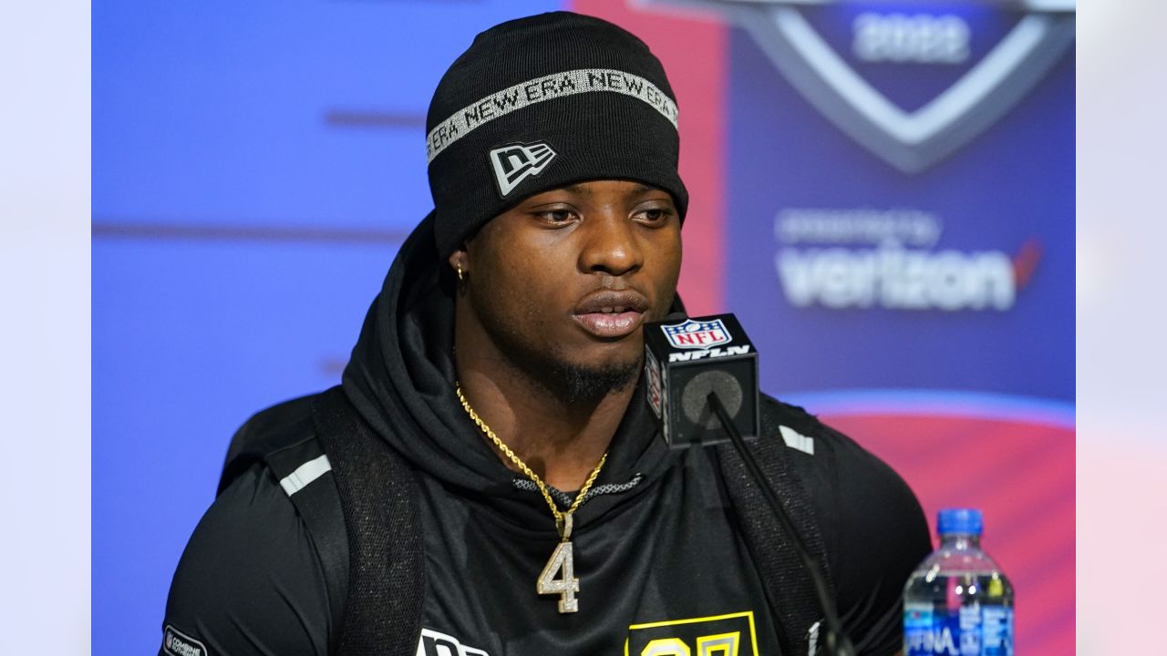 NFL Combine Day 2 recap: Top of the OL and RB classes take shape - The  Falcoholic