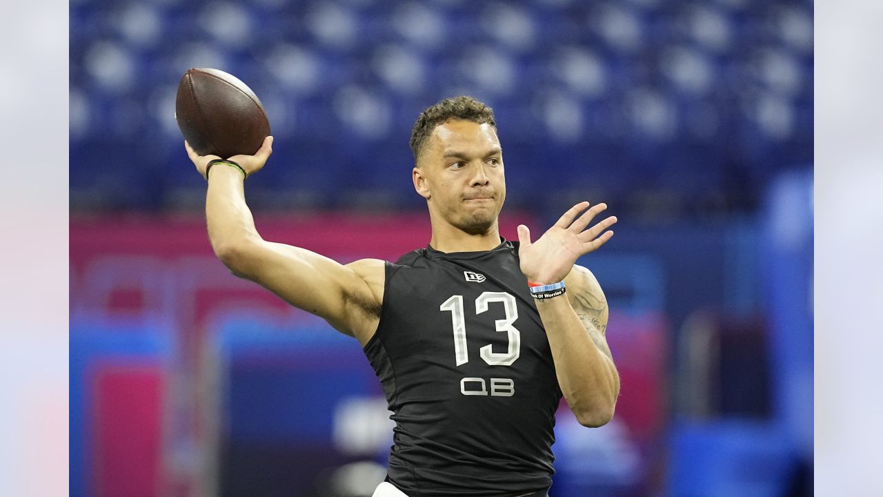 Giants select QB Desmond Ridder in Dane Brugler's latest mock draft