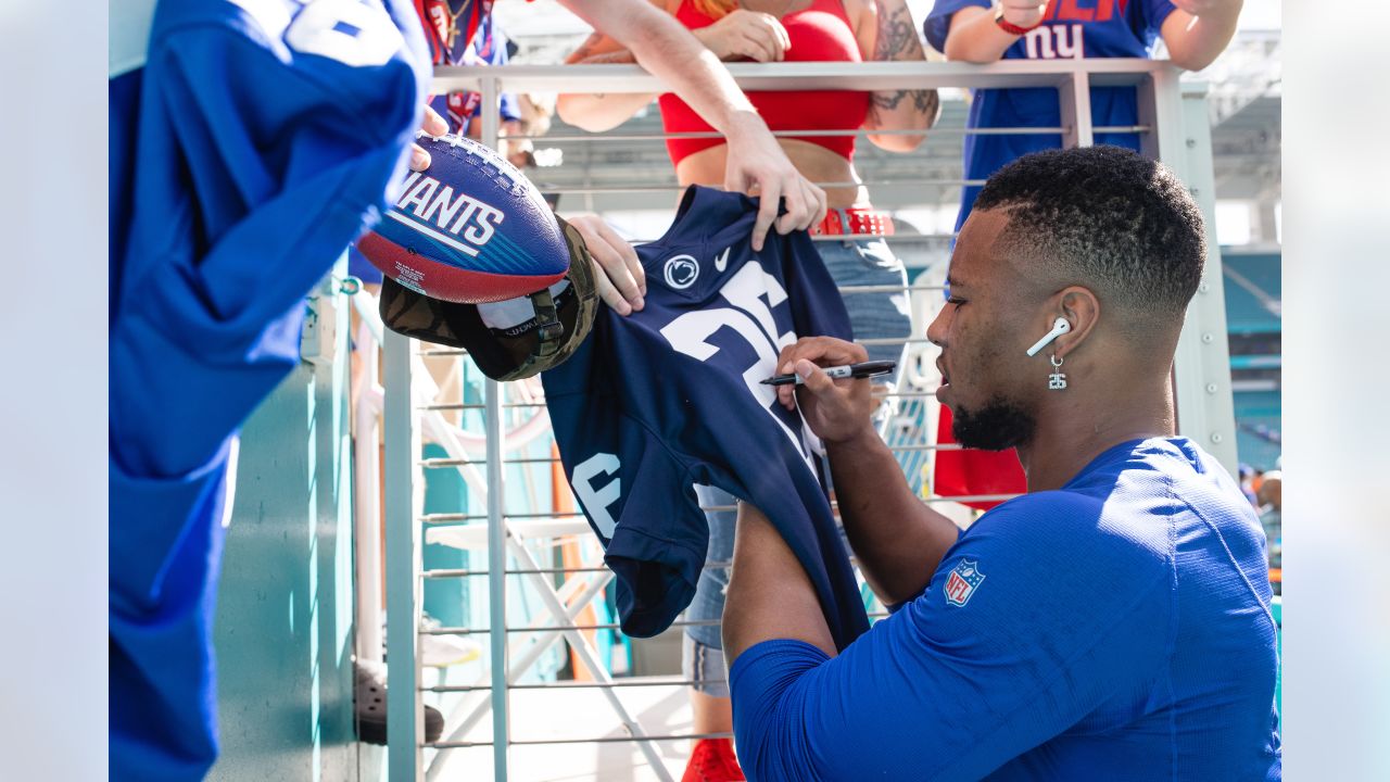 Saquon Barkley named Giants' nominee for NFL Walter Payton Man of the Year