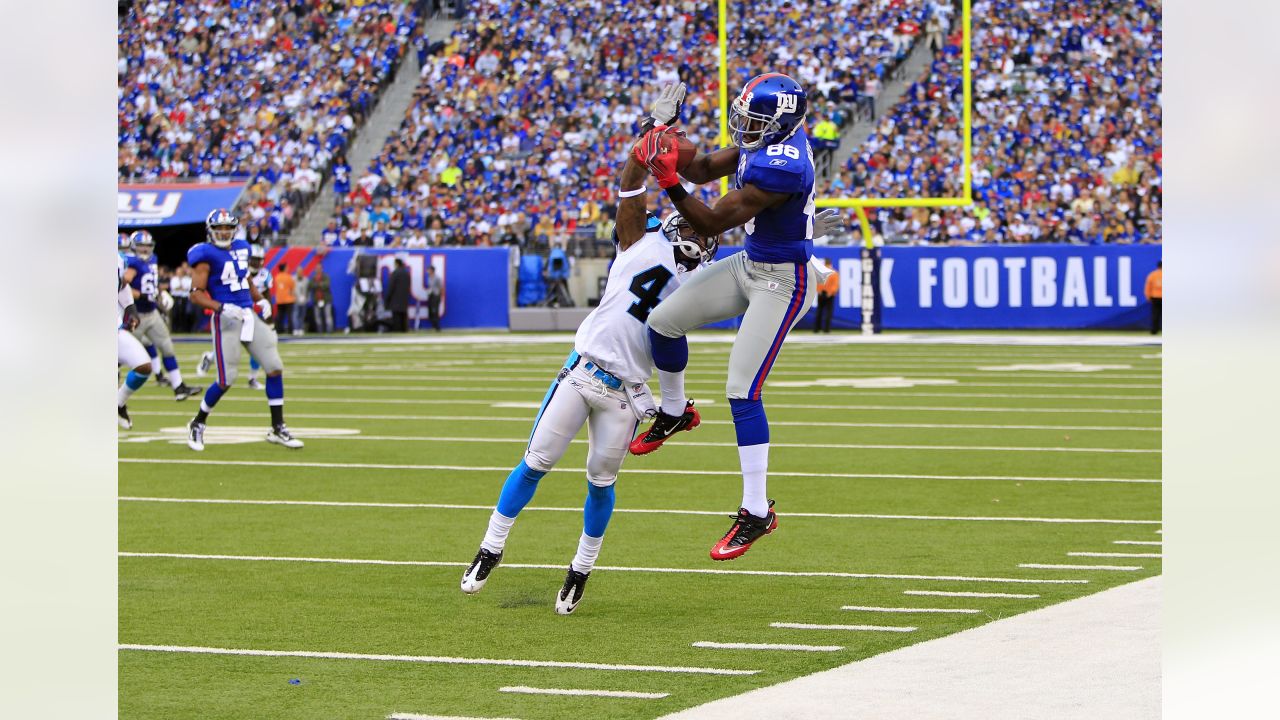 A general overall interior view of MetLife Stadium as the New York Giants  take on the Carolina Panthers during the first half an NFL football game,  Sunday, Sept. 18, 2022, in East