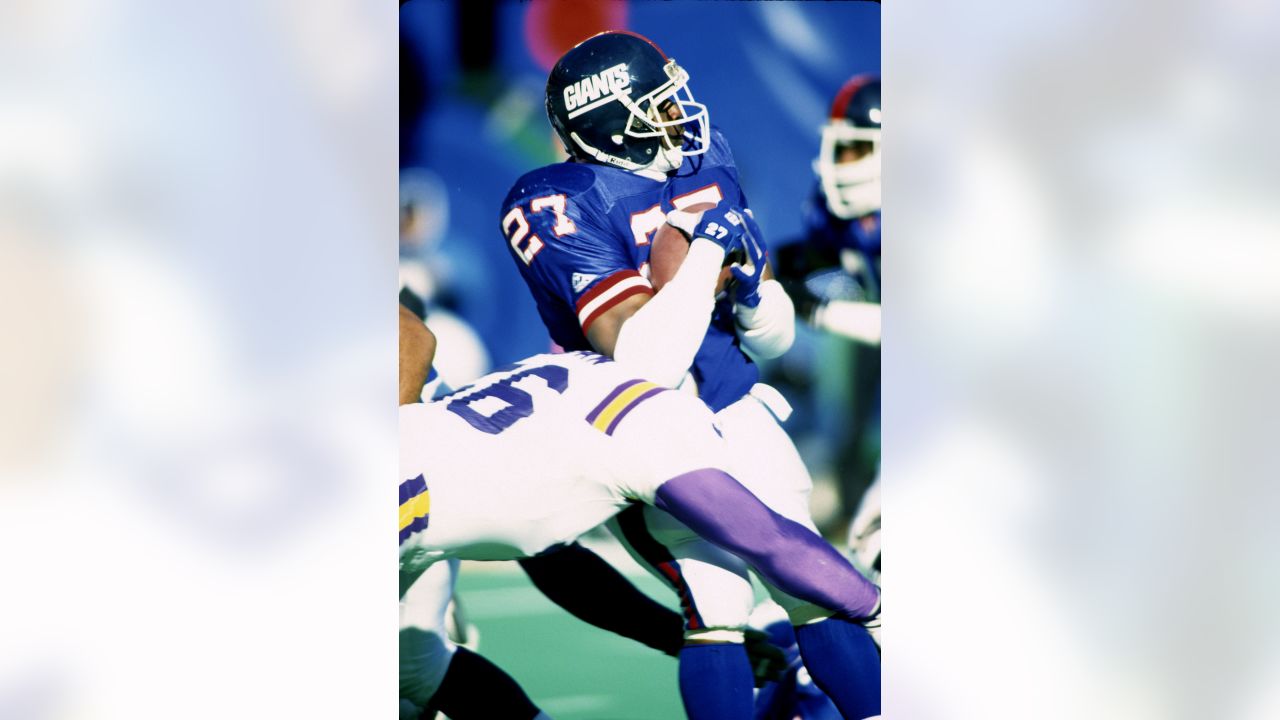 New York Giants Rodney Hampton #27 NFL PRO BOWL VINTAGE