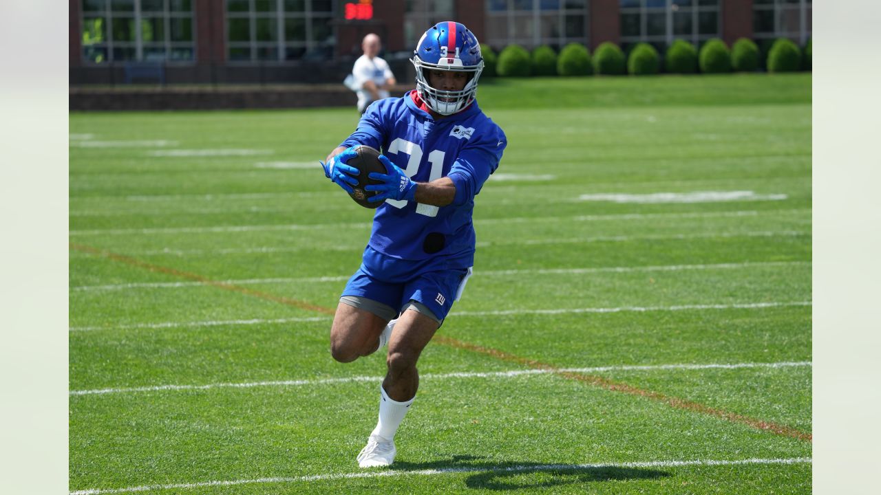 Wan'Dale Robinson, Kayvon Thibodeaux flash skills at Giants OTAs