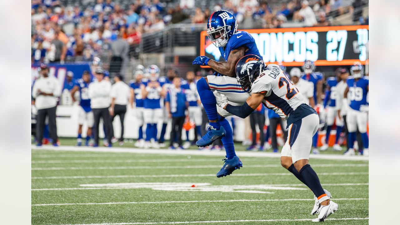 Sterling Shepard activated from reserve among gameday roster moves