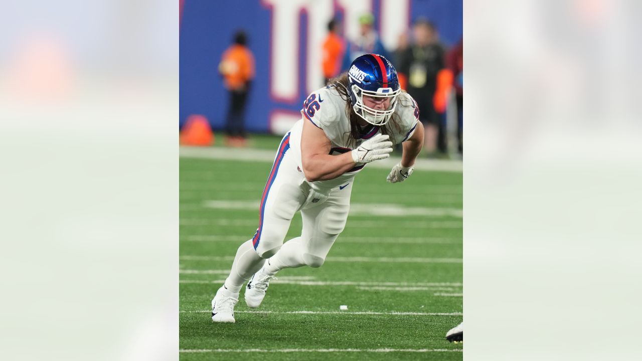 New York Giants cornerback Aaron Robinson (33) during an NFL preseason  football game against the Cincinnati Bengals, Sunday, Aug. 21, 2022 in East  Rutherford, N.J. The Giants won 25-22. (AP Photo/Vera Nieuwenhuis