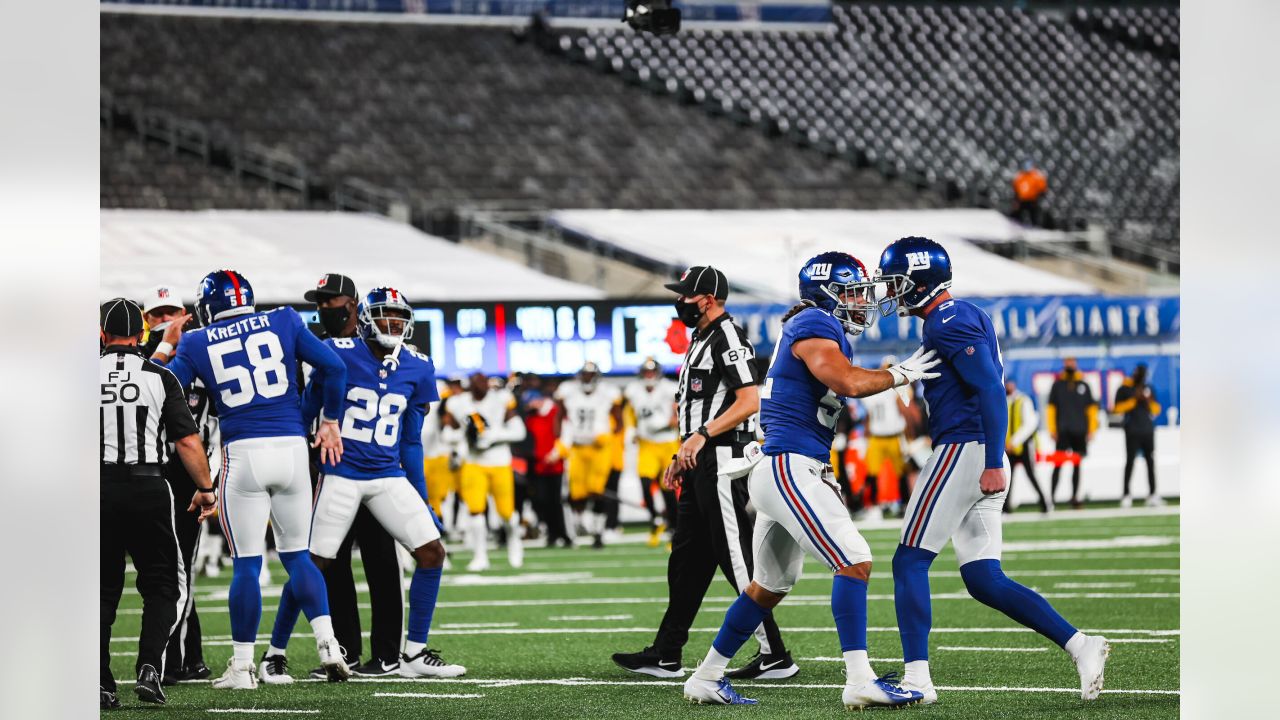 NY Giants lose season opener, 26-16, to Pittsburgh Steelers in empty  MetLife Stadium 