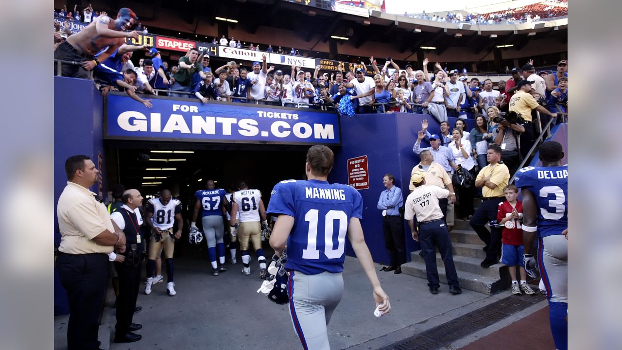 Baltimore Ravens Samari Rolle gets called for pass interference on New York Giants  Plaxico Burress (17) in the second quarter in the end zone at Giants  Stadium in East Rutherford, New Jersey