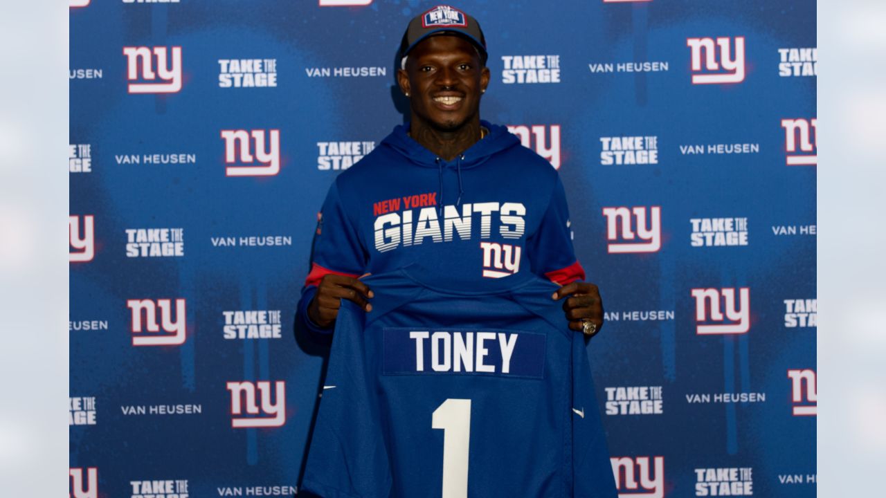 NFL Draft: Kadarius Toney New York Giants jersey now for sale 