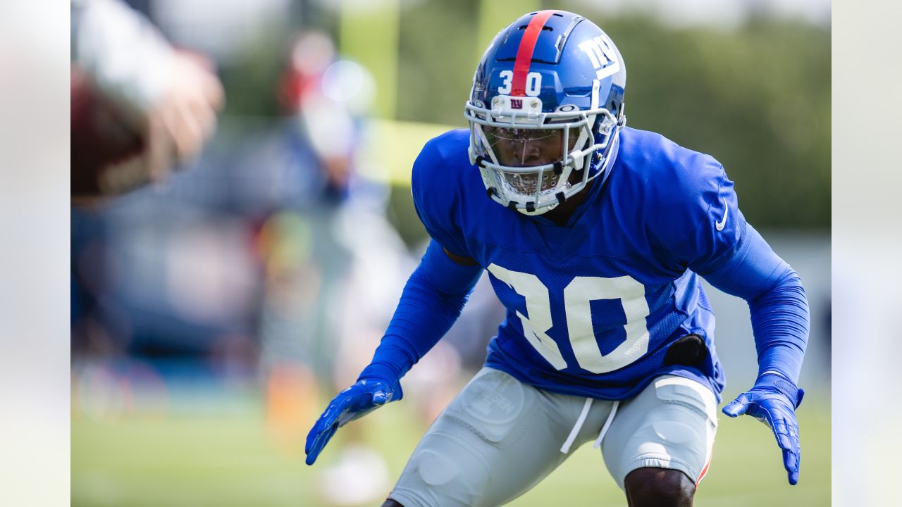 New York Giants CB Darnay Holmes embraces 'Dirty 30' nickname