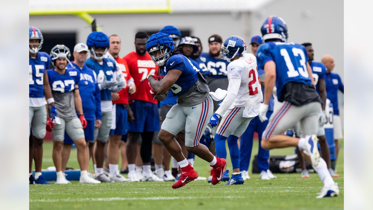 NY Giants training camp: Kadarius Toney, Darnay Holmes shine