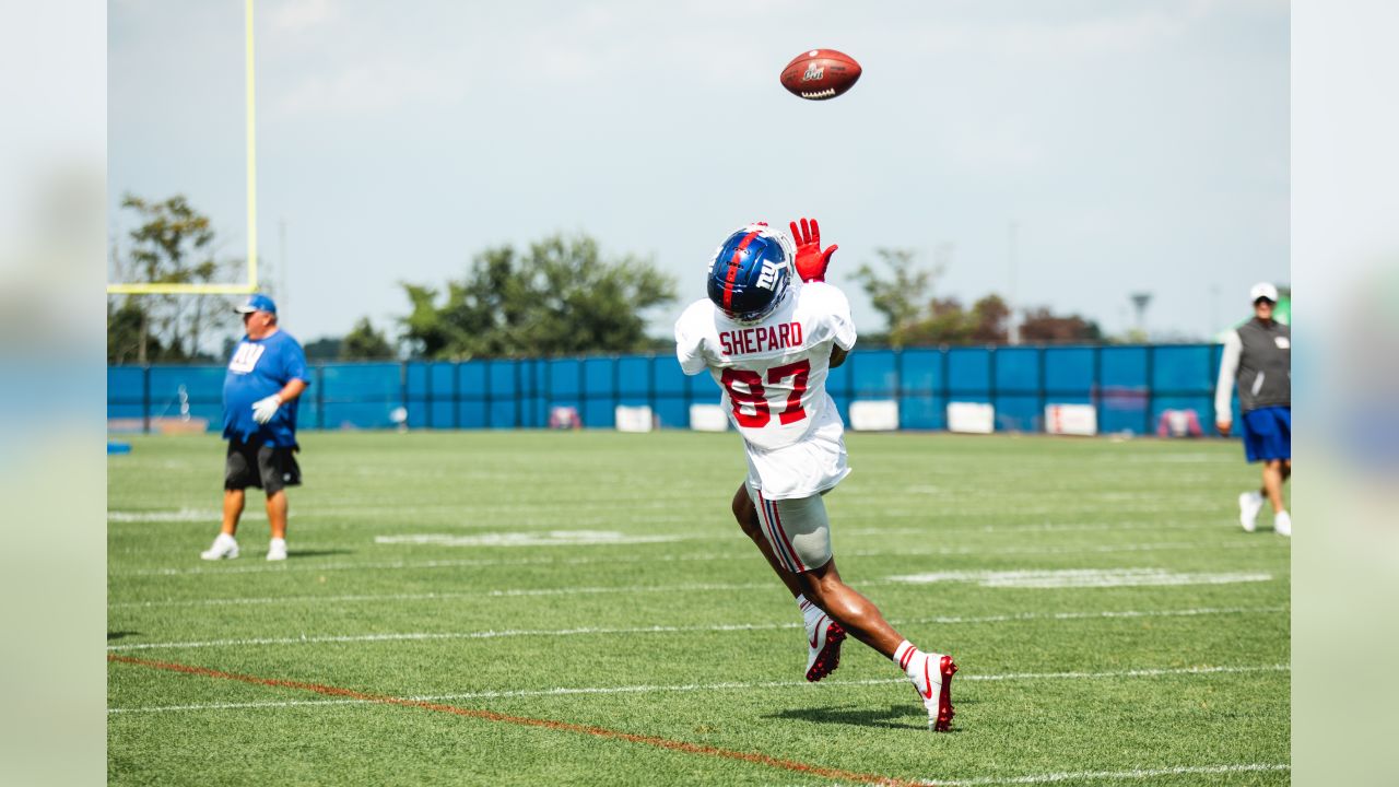 Sterling Shepard activated from reserve among gameday roster moves