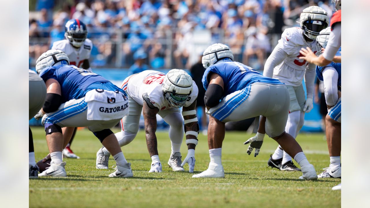 Giants Lions joint practice: Saquon Barkley shines, Daniel Jones shaky