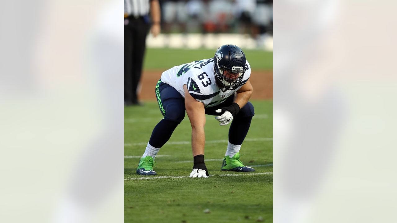 Indianapolis Colts guard Mark Glowinski (64) blocks New York Jets