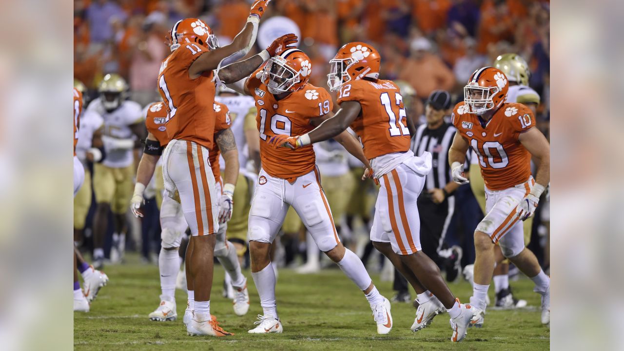 WATCH: Clemson's K'Von Wallace Returns It 66 Yards for a Pick-6